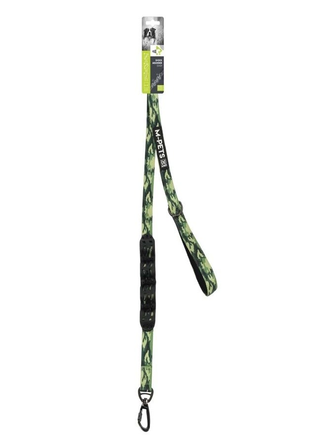 أم-بيتس طوق كلاب مرن ماص للصدمات من إم-بيتس، يقلل الضغط على رقبة الكلب ويحسن التحكم، متين ومرن، مزود بقفل آمن، طوق مريح للمشي والتدريب والأنشطة الخارجية، مموه - Image 1